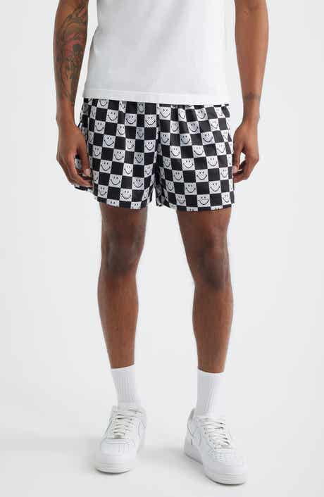 SMILEY® Checkerboard Mesh Shorts