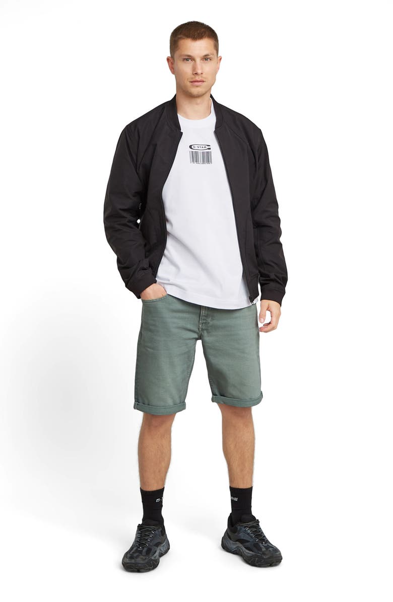 G-STAR Barcode Boxy Organic Cotton Graphic T-Shirt, Alternate, color, 