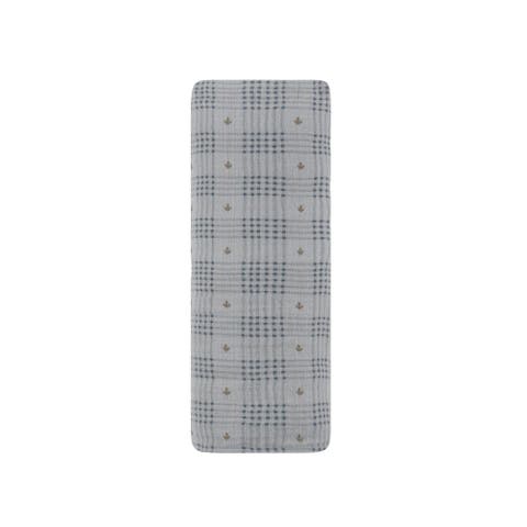Cotton Floral Plaid Collection - Muslin Swaddle