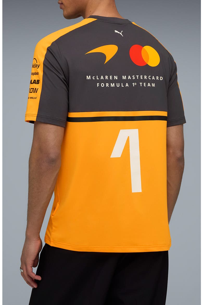 McLaren Replica Norris Racing T-Shirt, Alternate, color, PAPAYA