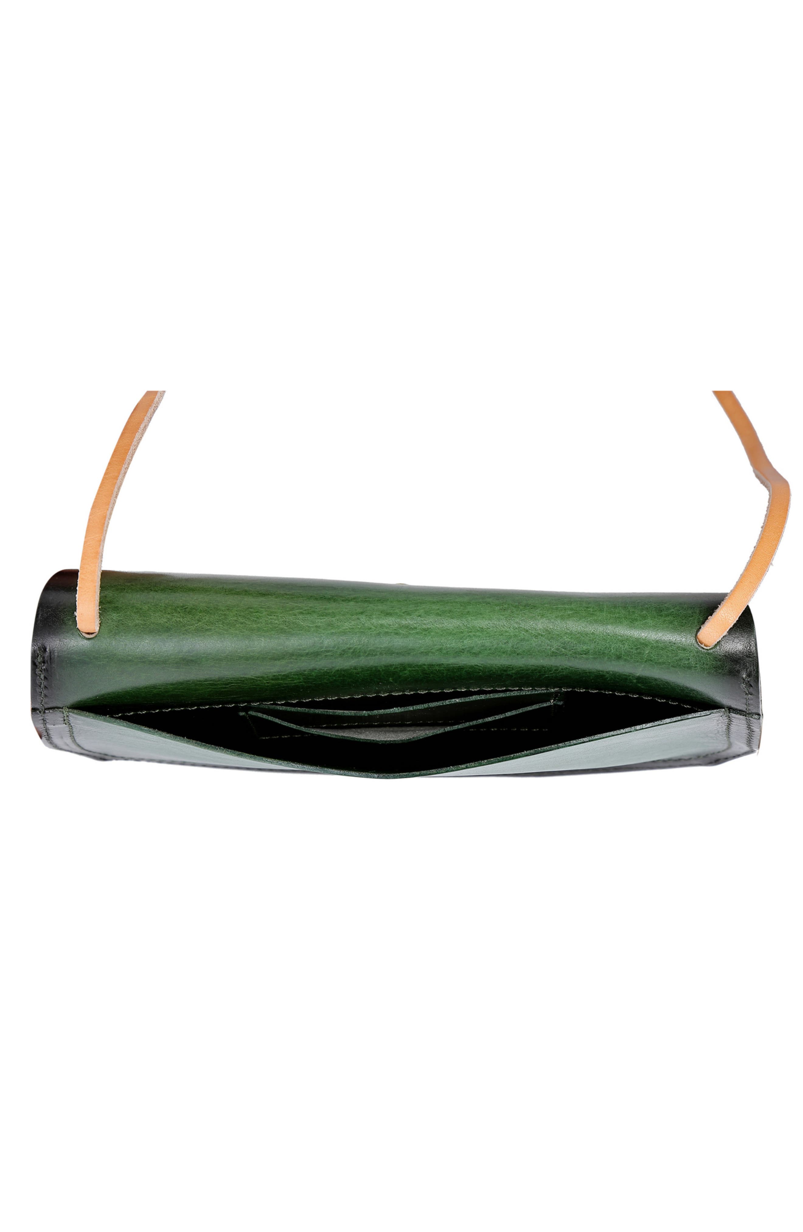 OLD TREND Ada Leather Crossbody Bag, Alternate, color, Green