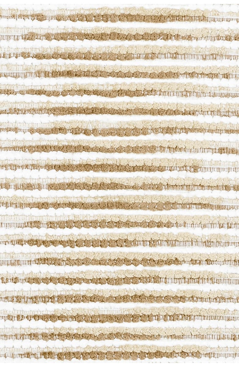 Elaine Smith Progress Multicolored Chenille Indoor & Outdoor Woven Accent Pillow, Alternate, color, Honey