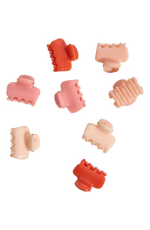8-Pack Cloud Mini Claw Clips