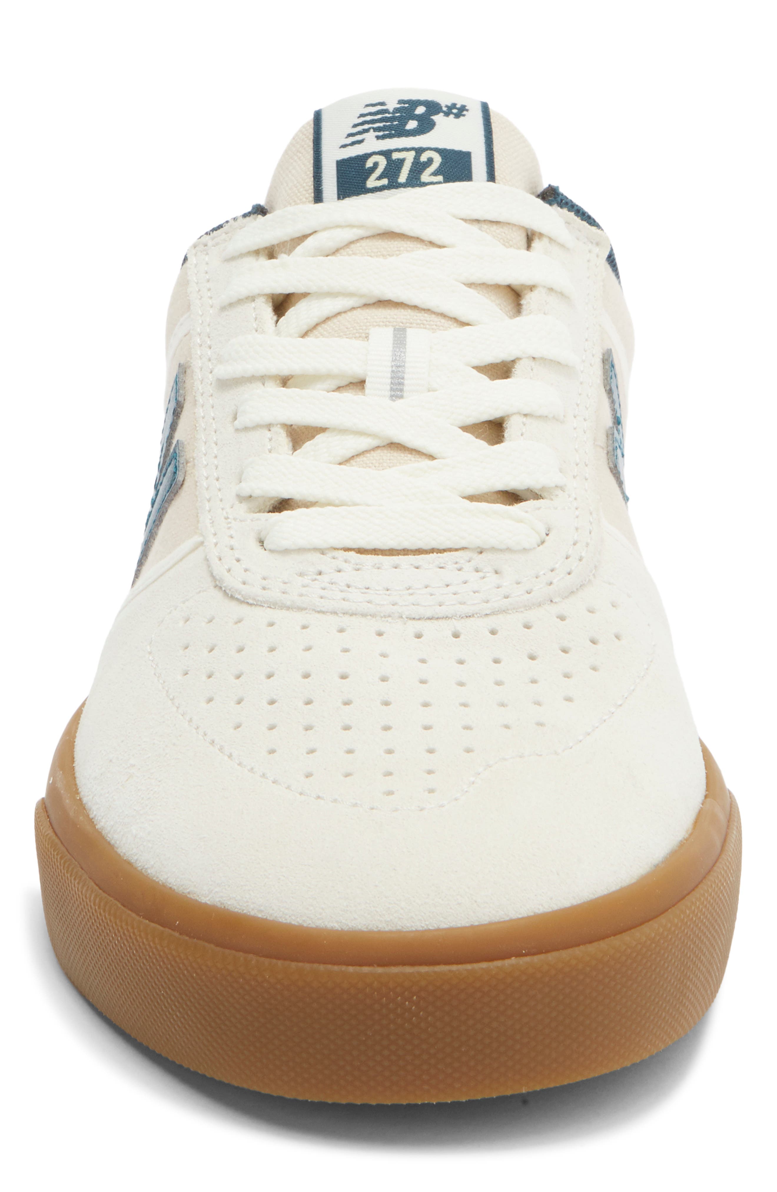 New Balance 272 Skate Sneaker, Alternate, color, Sea Salt/ Deep Ocean