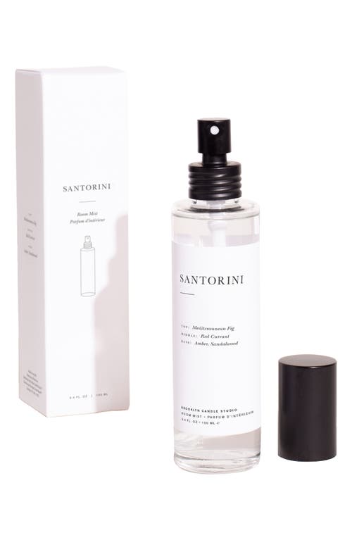 Brooklyn Candle Studio Santorini Room Mist In Blue