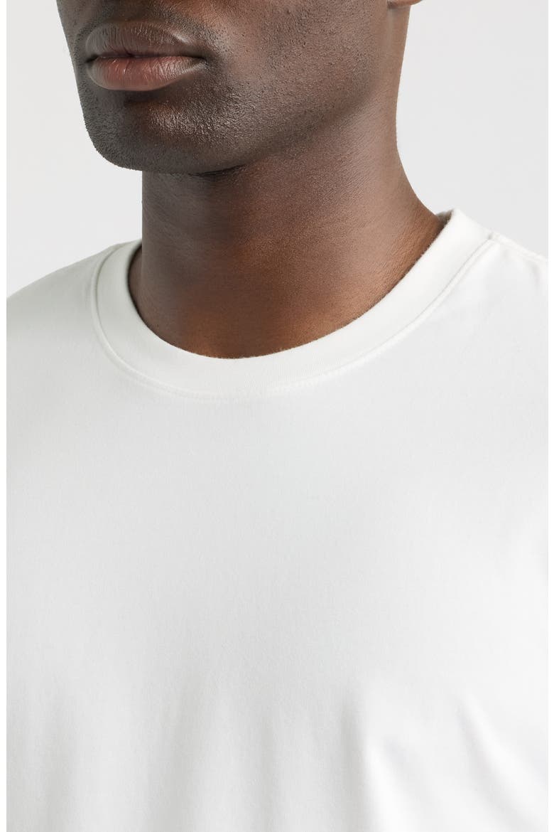 Luxe Jersey Relaxed T-shirt, Alternate, color, BRIGHT WHITE