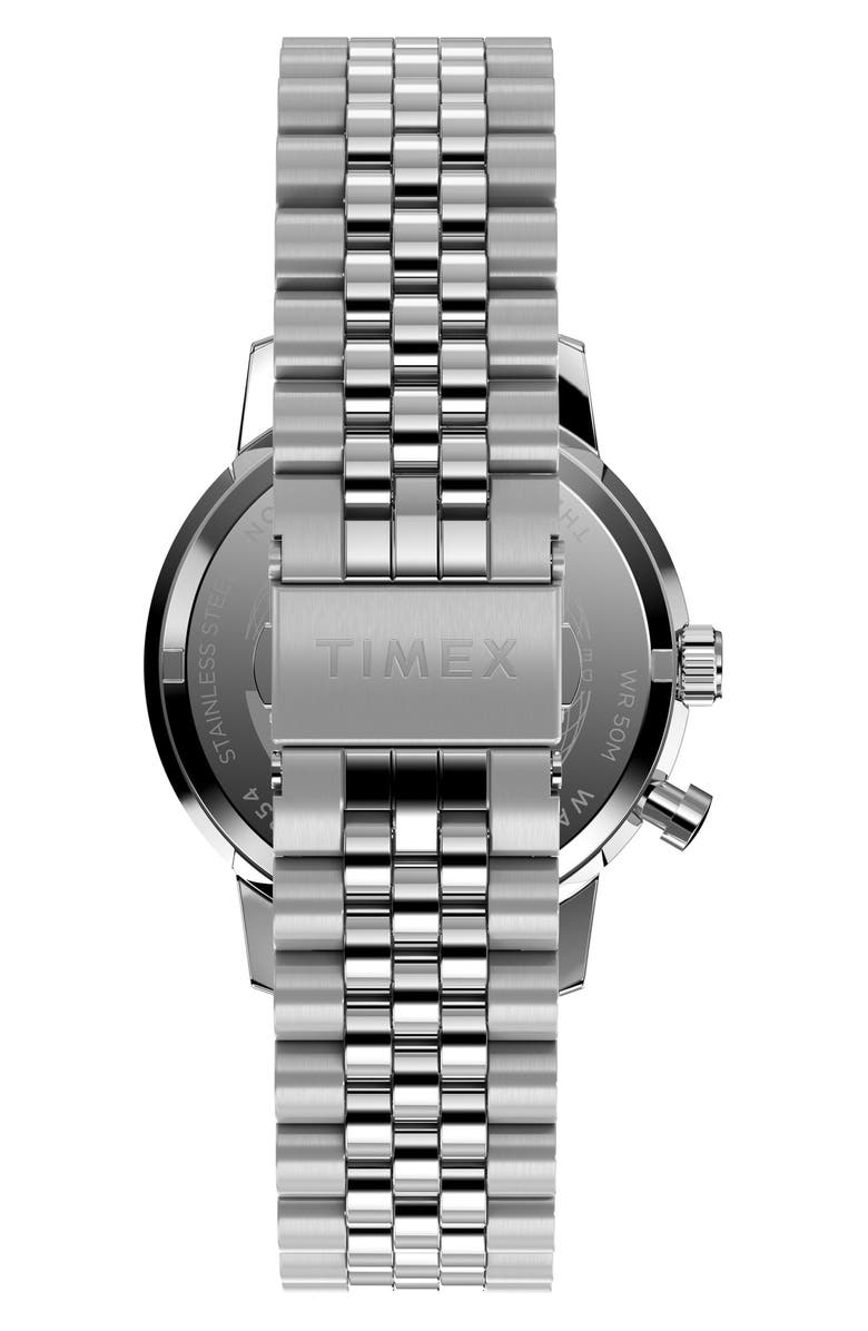 Timex<sup>®</sup> Marlin Moon Phase Bracelet Watch, 40mm, Alternate, color, Stainless Steel