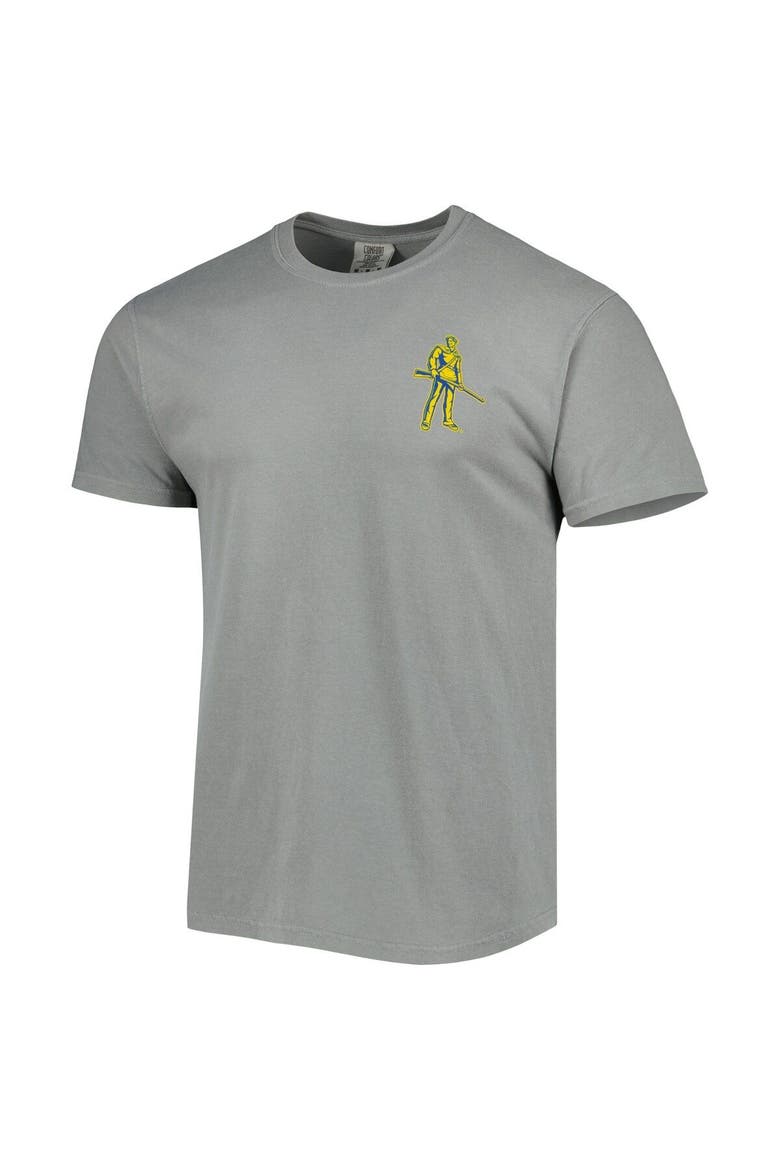 Men's Gray West Virginia Mountaineers Hyperlocal T-Shirt, Alternate, color, Gray