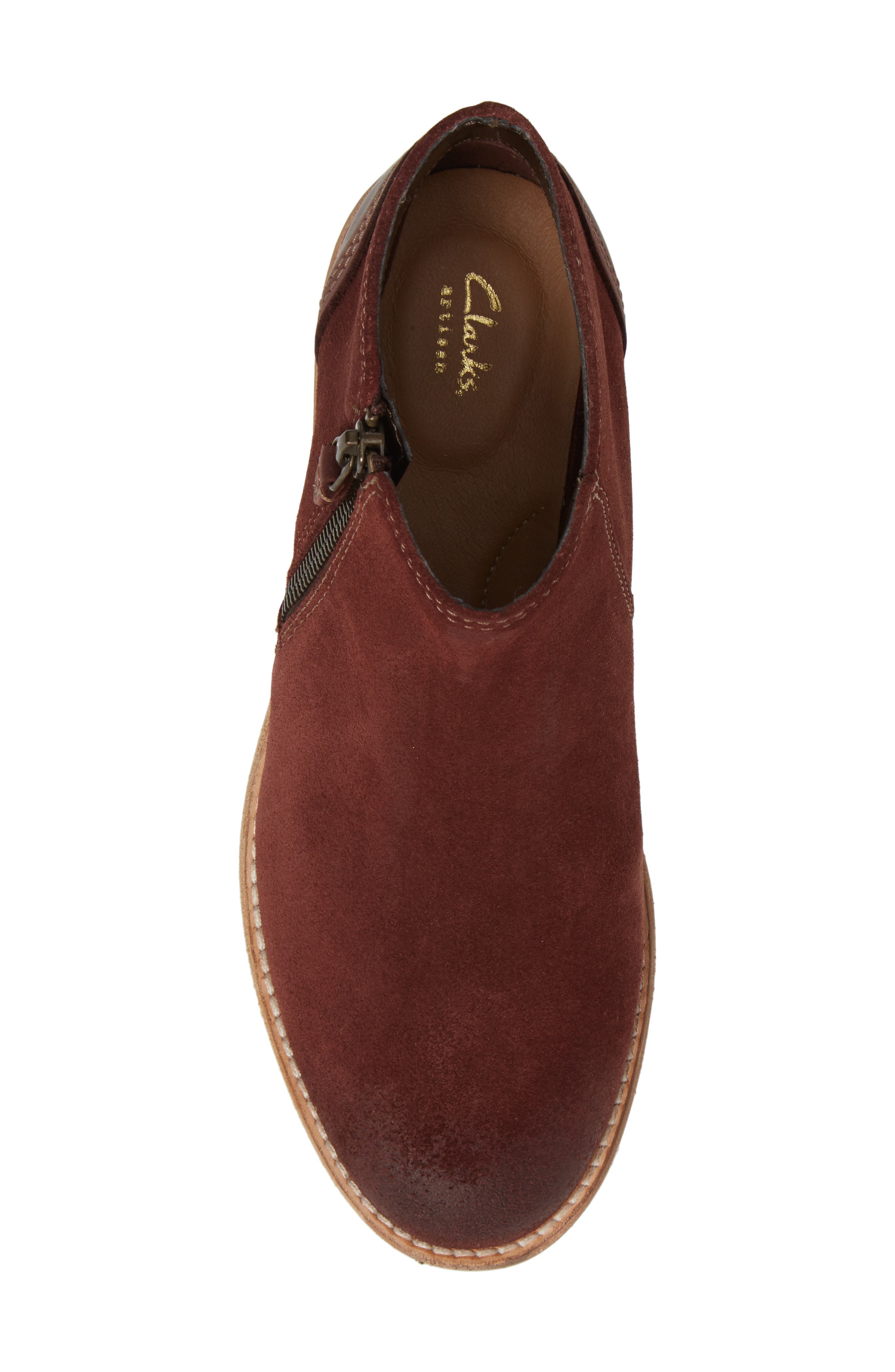 Maypearl Juno Ankle Boot, Alternate, color, MAHOGANY SUEDE