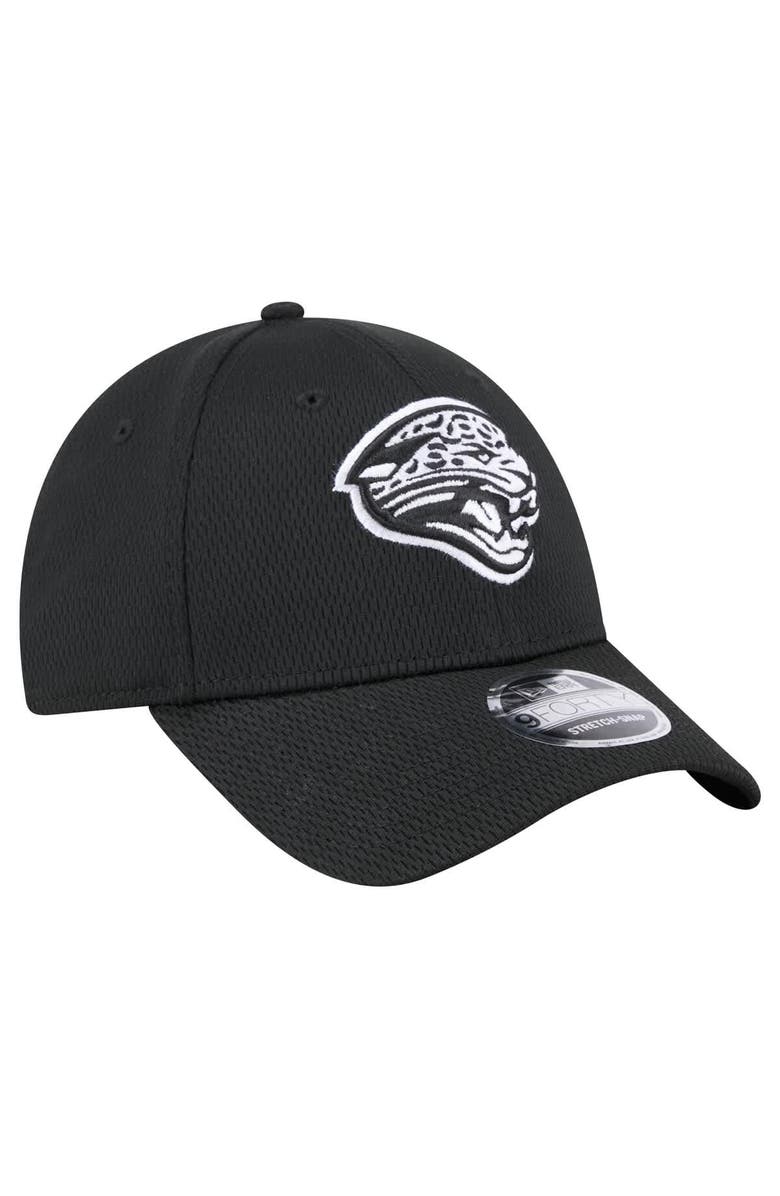 New Era Men's New Era Black Jacksonville Jaguars Main B-Dub 9FORTY Adjustable Hat, Alternate, color, Black