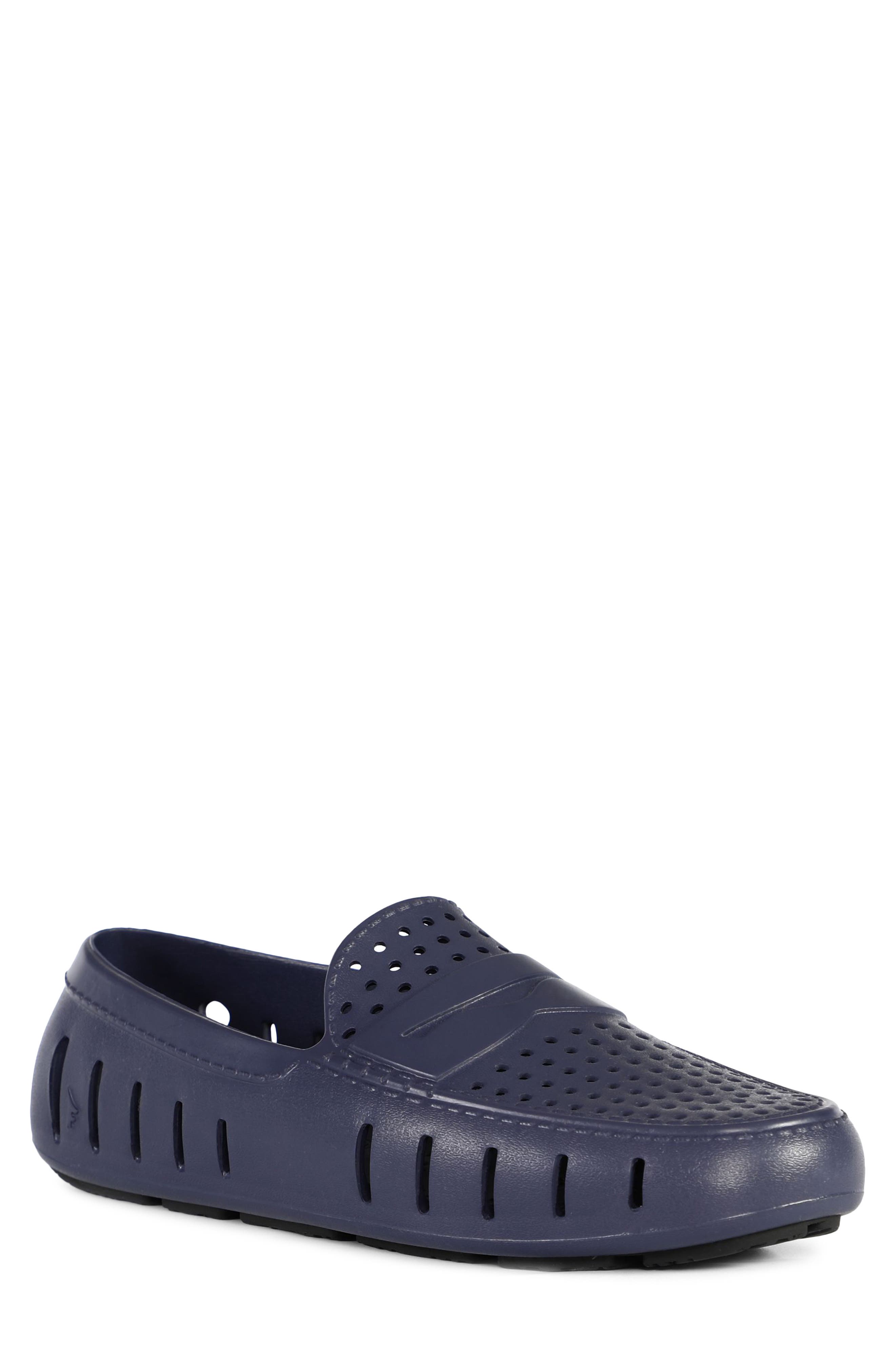 Country Club Driver Loafer, Main, color, MIDNIGHT BLUE/ BLACK