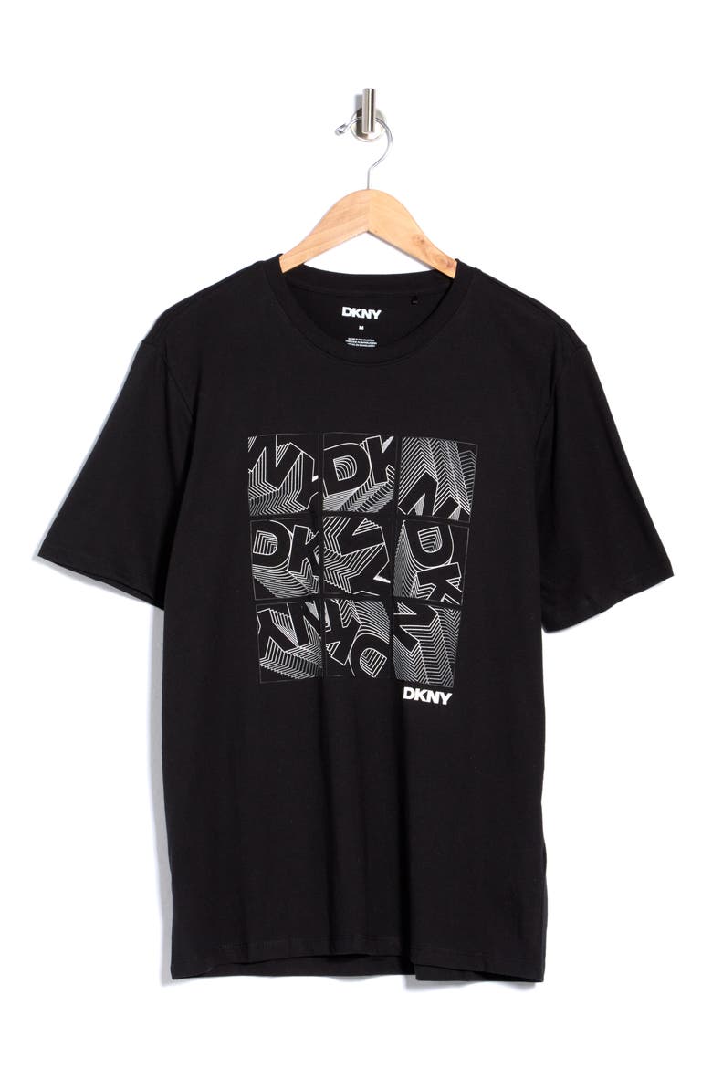 Boucing Box Graphic T-Shirt, Main, color, BLACK