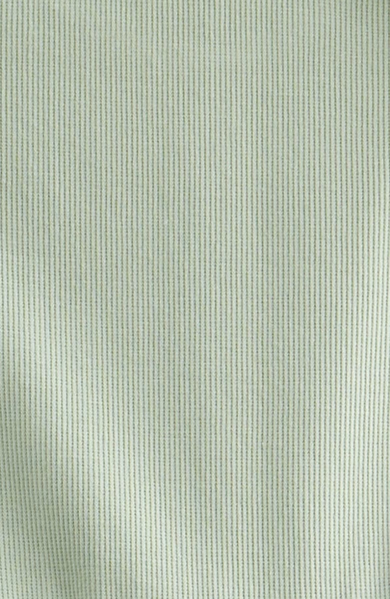 Nordstrom Kids' Flutter Sleeve Cotton Dress, Alternate, color, Green Cameo