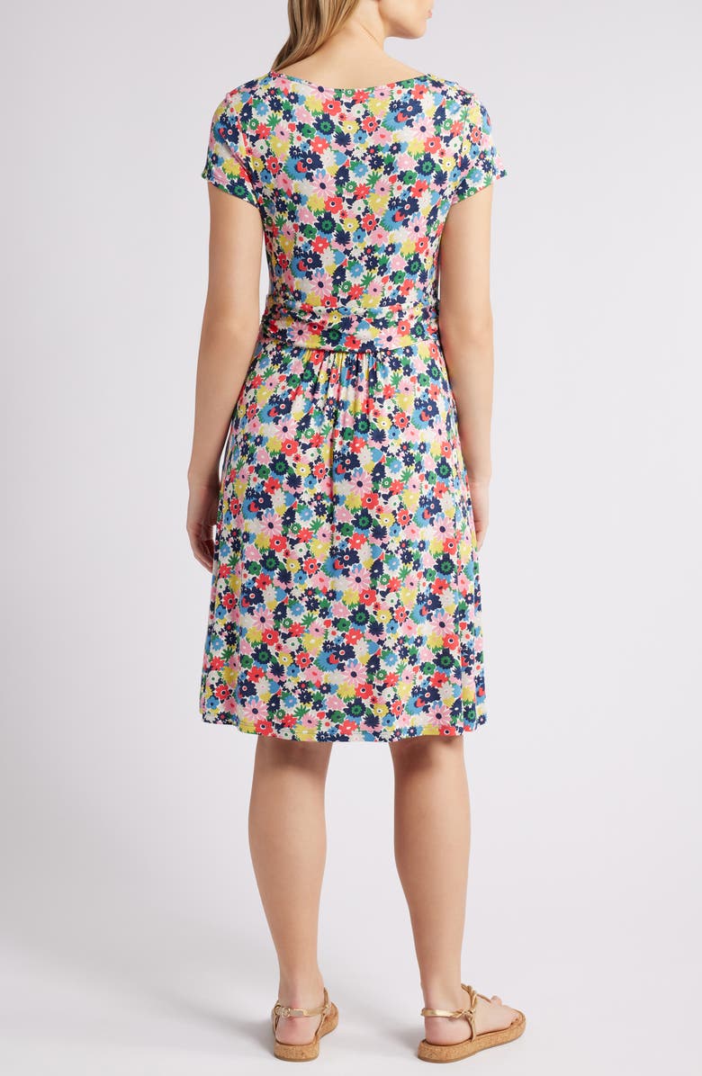 Boden Amelie Floral Jersey Dress, Alternate, color, 