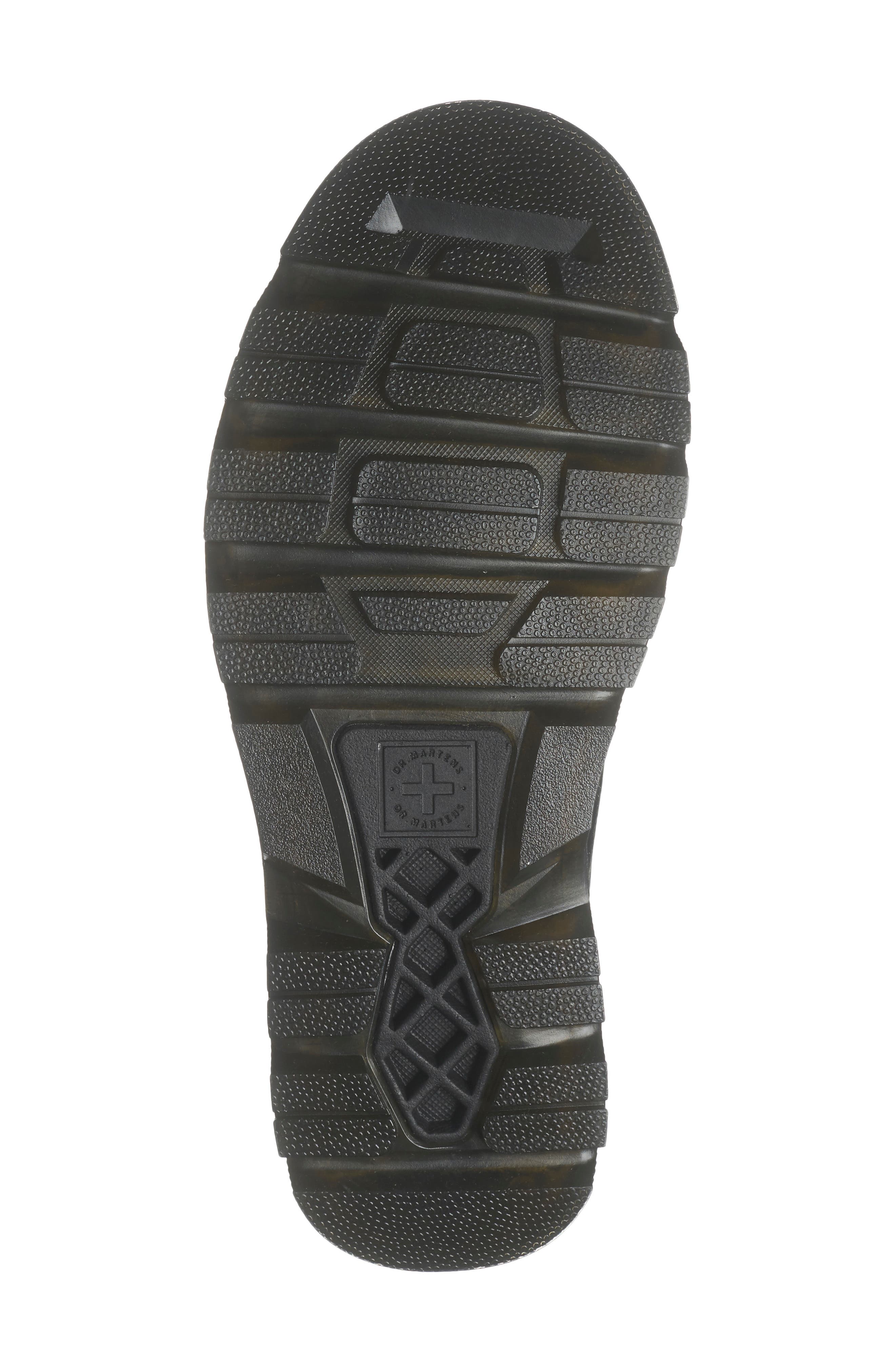 Dr. Martens Zebzag 4-Eye Lace-Up Boot, Alternate, color, Black