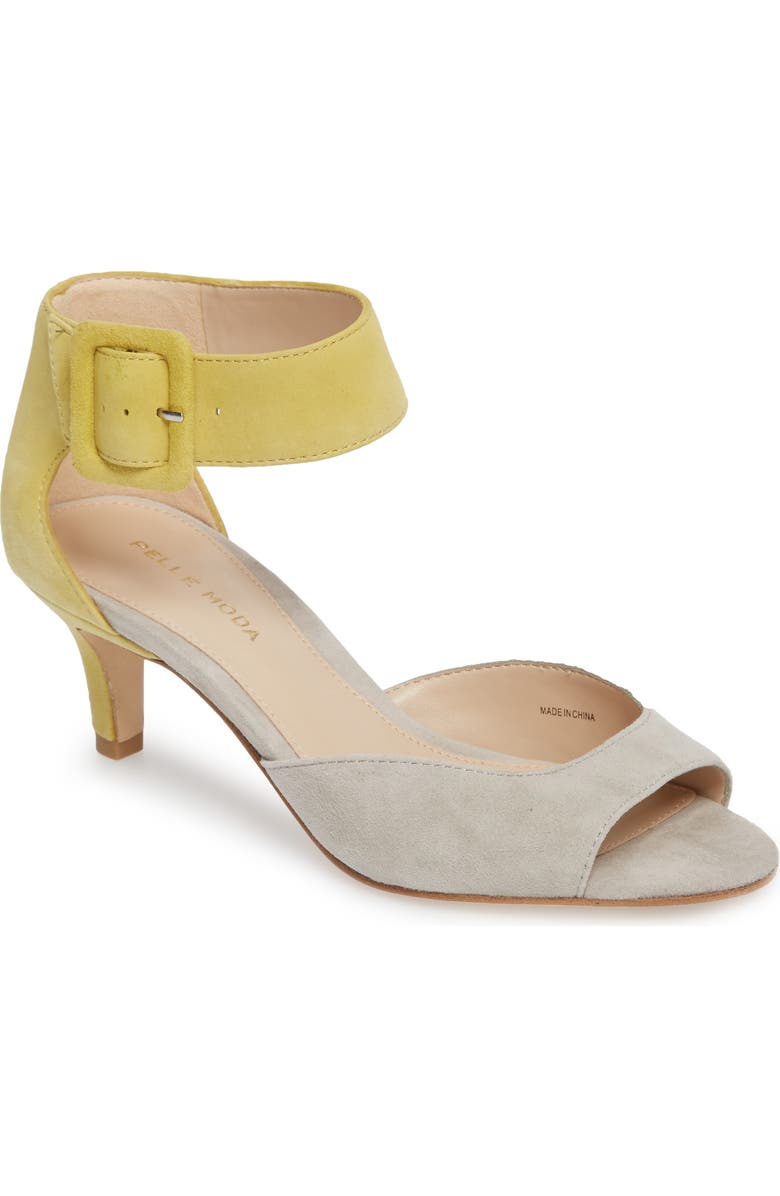 Pelle Moda 'Berlin' Ankle Strap Sandal, Main, color,