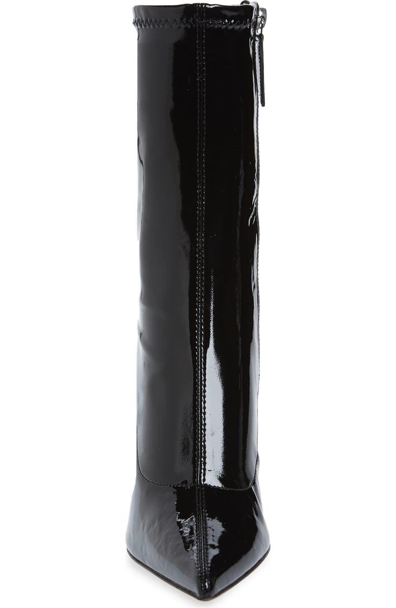 Amina Muaddi Ami Pointy Toe Bootie, Alternate, color,