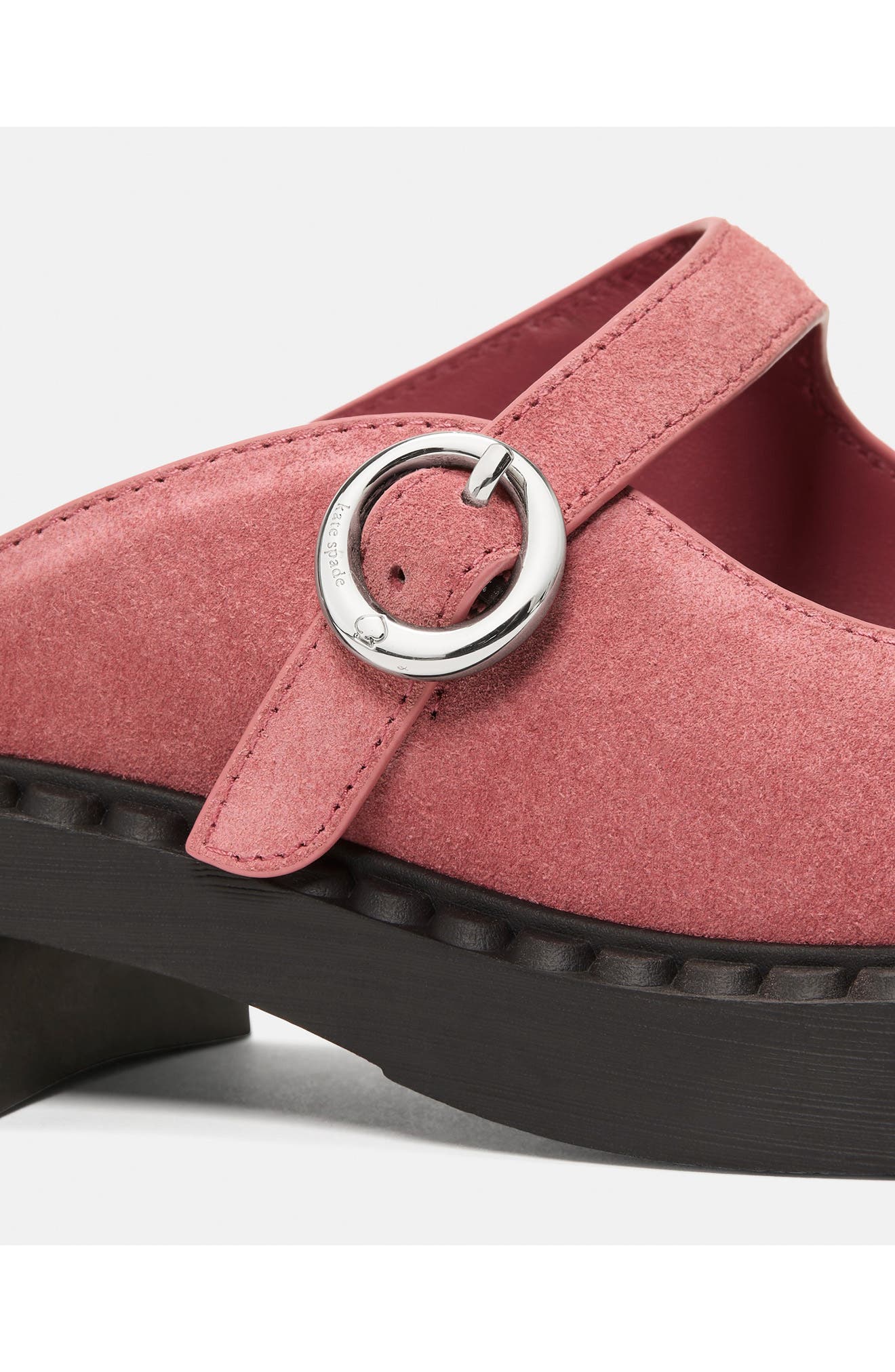 Halo Mary Jane Mule, Alternate, color, POMEGRANATE.