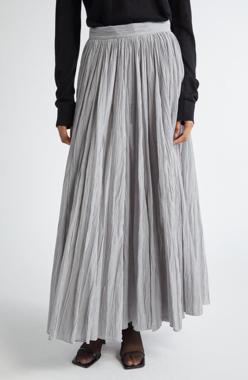 Totême Toteme Semisheer Plissé Maxi Skirt