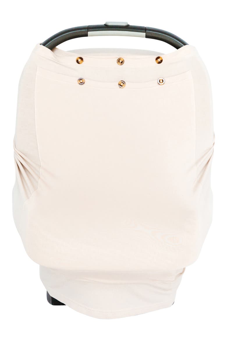 Luxe Protection Multiuse Infant Car Seat Cover, Alternate, color, TAN SAND
