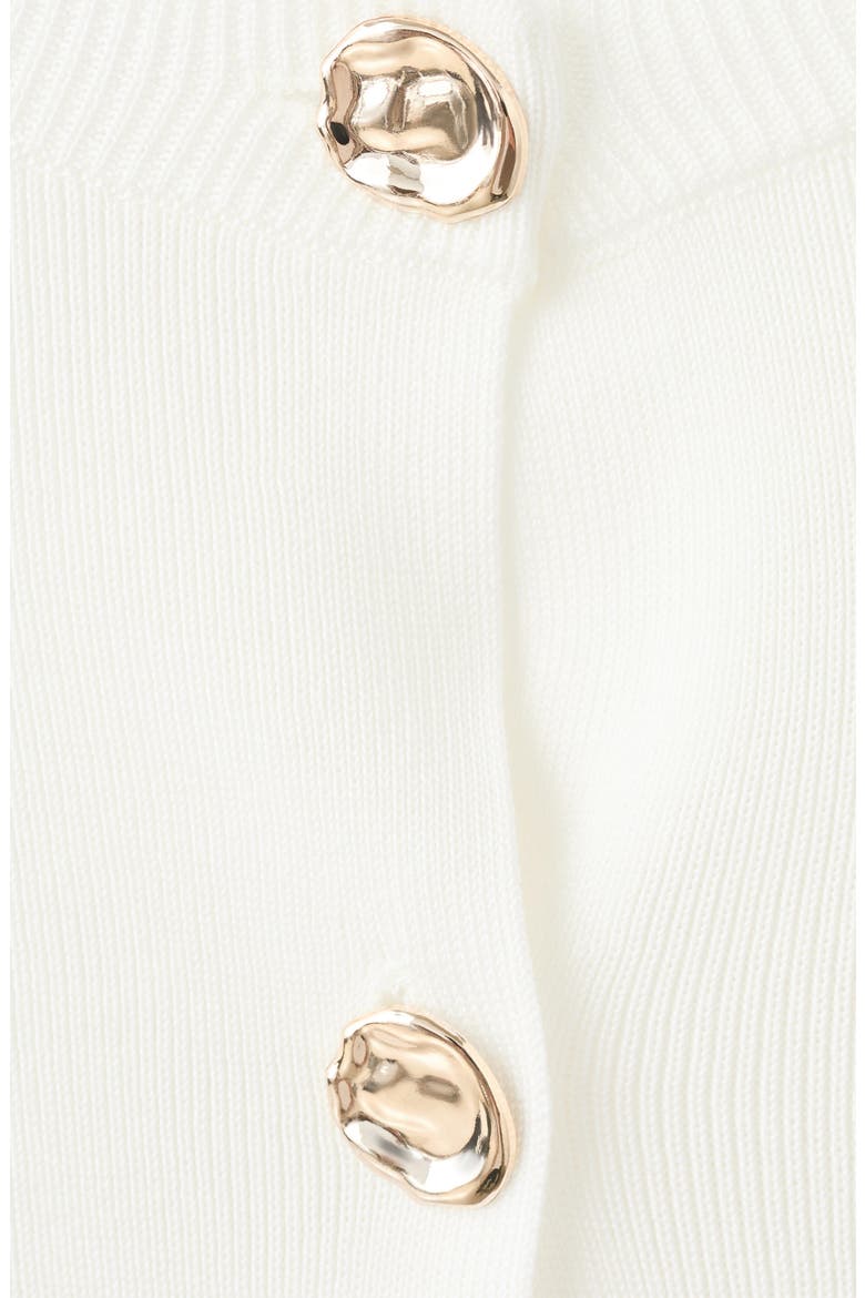 Front Button Cardigan, Alternate, color, ECRU