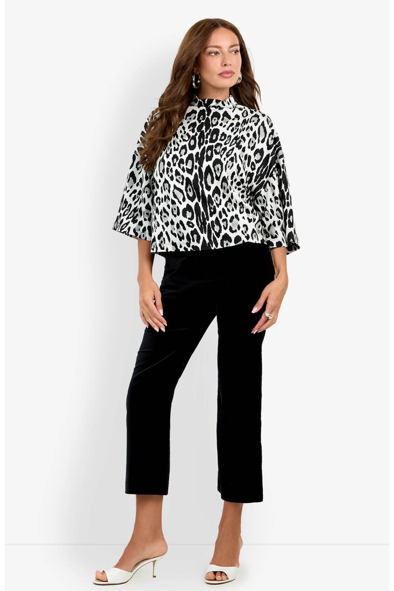 Sidony Top, Alternate, color, Snow Leopard