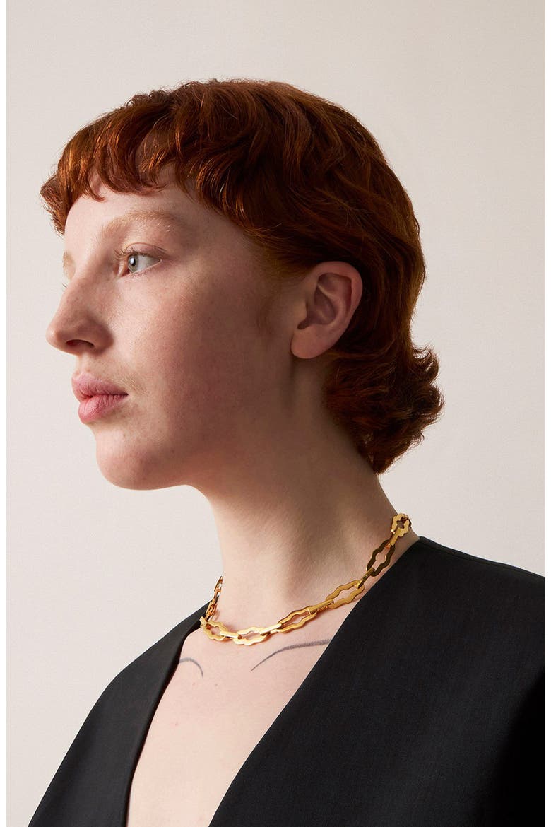 Pimlico Chain Necklace, Alternate, color, GOLD