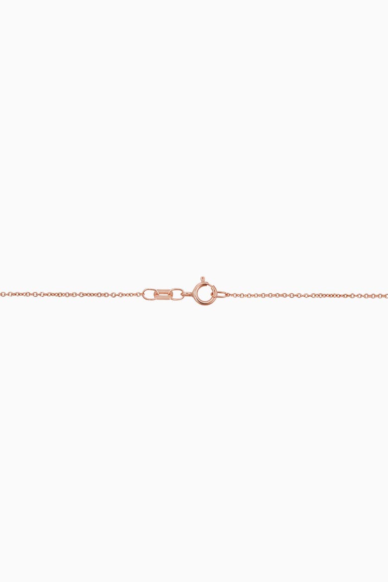 14K Gold Bold Compass Rose Pendant Necklace, Alternate, color, Rose Gold
