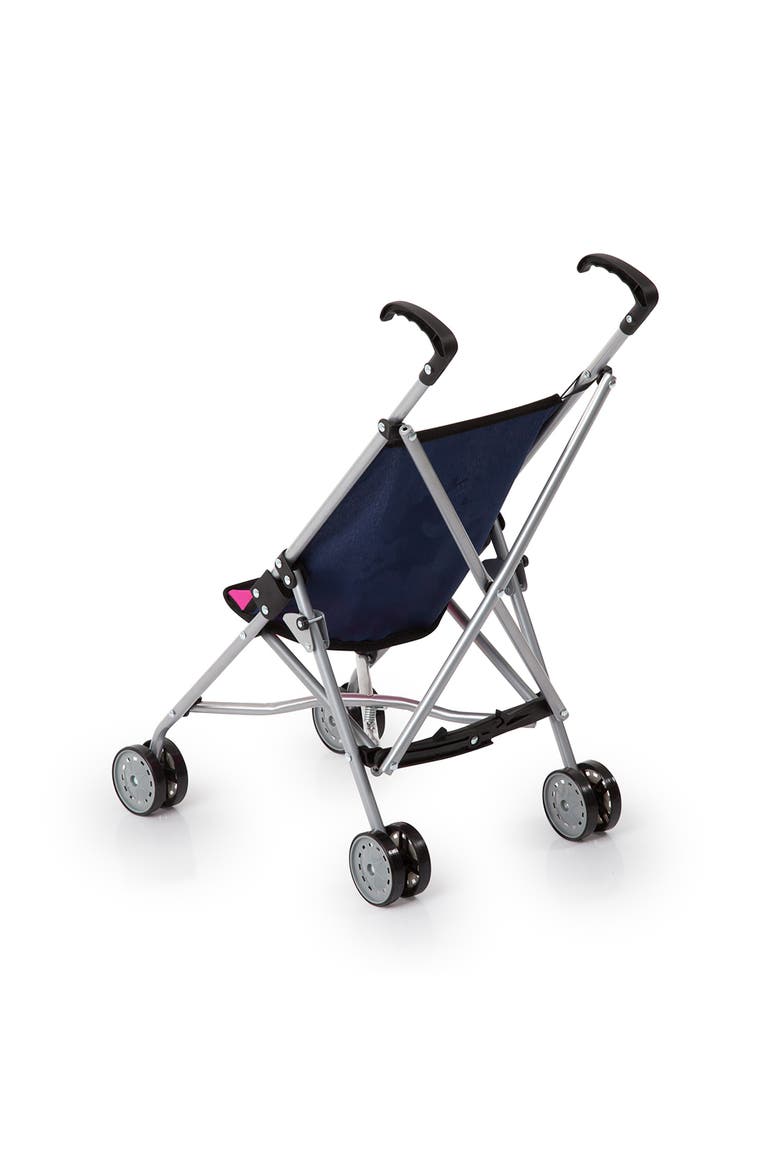 Toy Foldable Umbrella Doll Stroller, Dolls Up To 18 Inches, Alternate, color, Blue