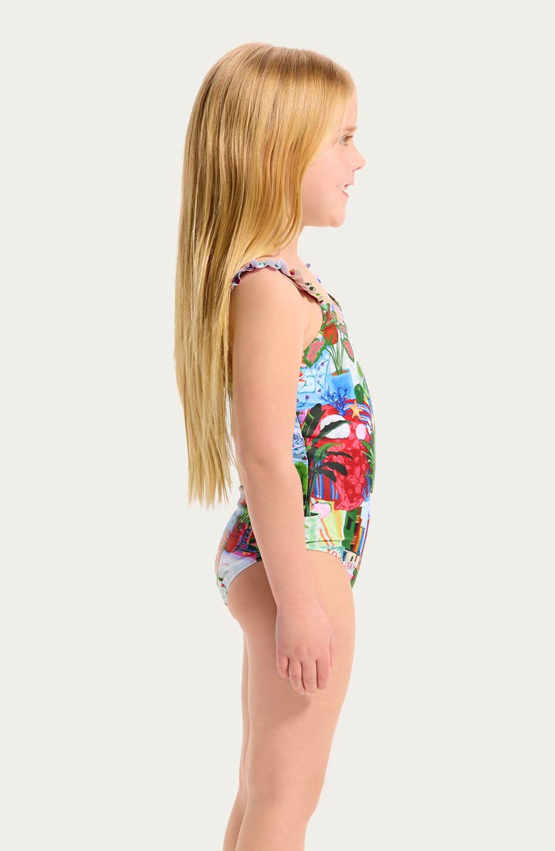 Seafolly Kids' La Boca One-Piece Swimsuit, Alternate, color, 