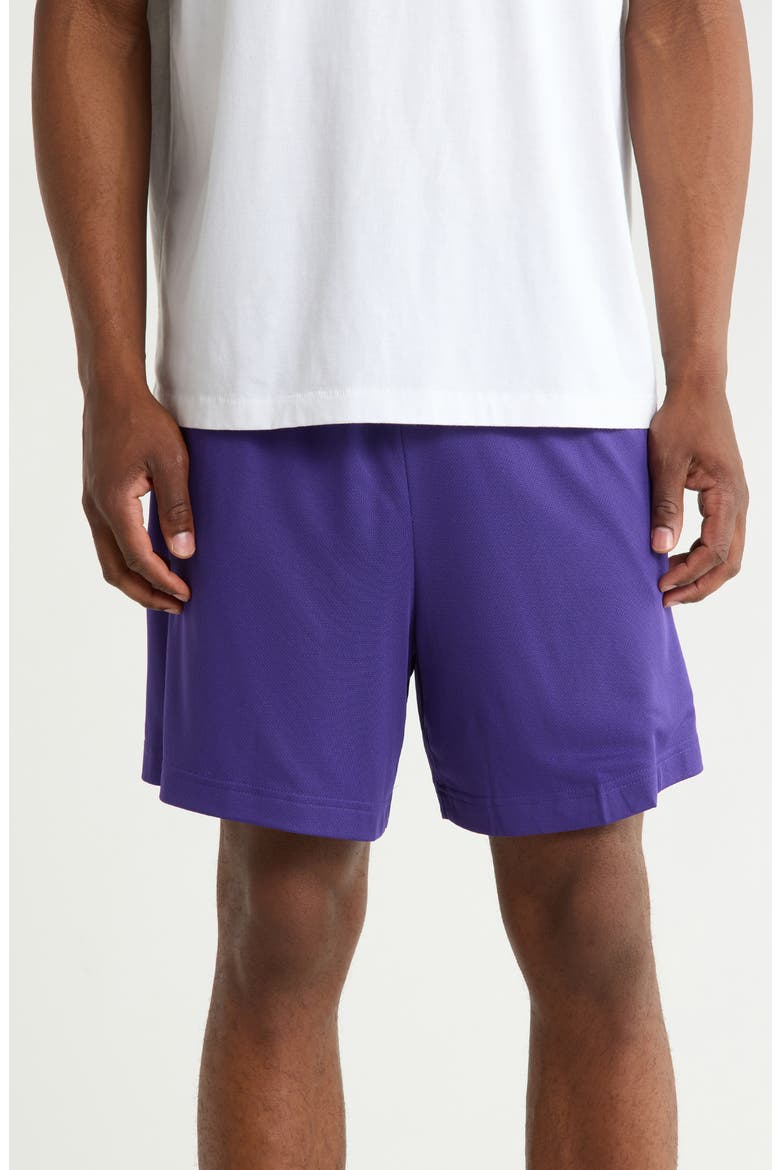 Kobe Bryant Dri-FIT Performance Mesh Basketball Shorts, Main, color, COURT PURPLE/ UNIVERSITY GOLD