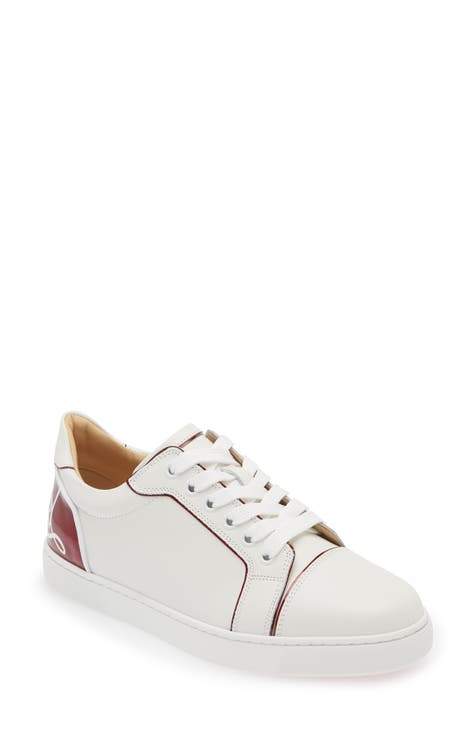 Women s Christian Louboutin White Sneakers Athletic Shoes Nordstrom