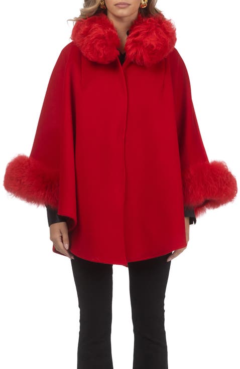 Wool And Cashmere Cape