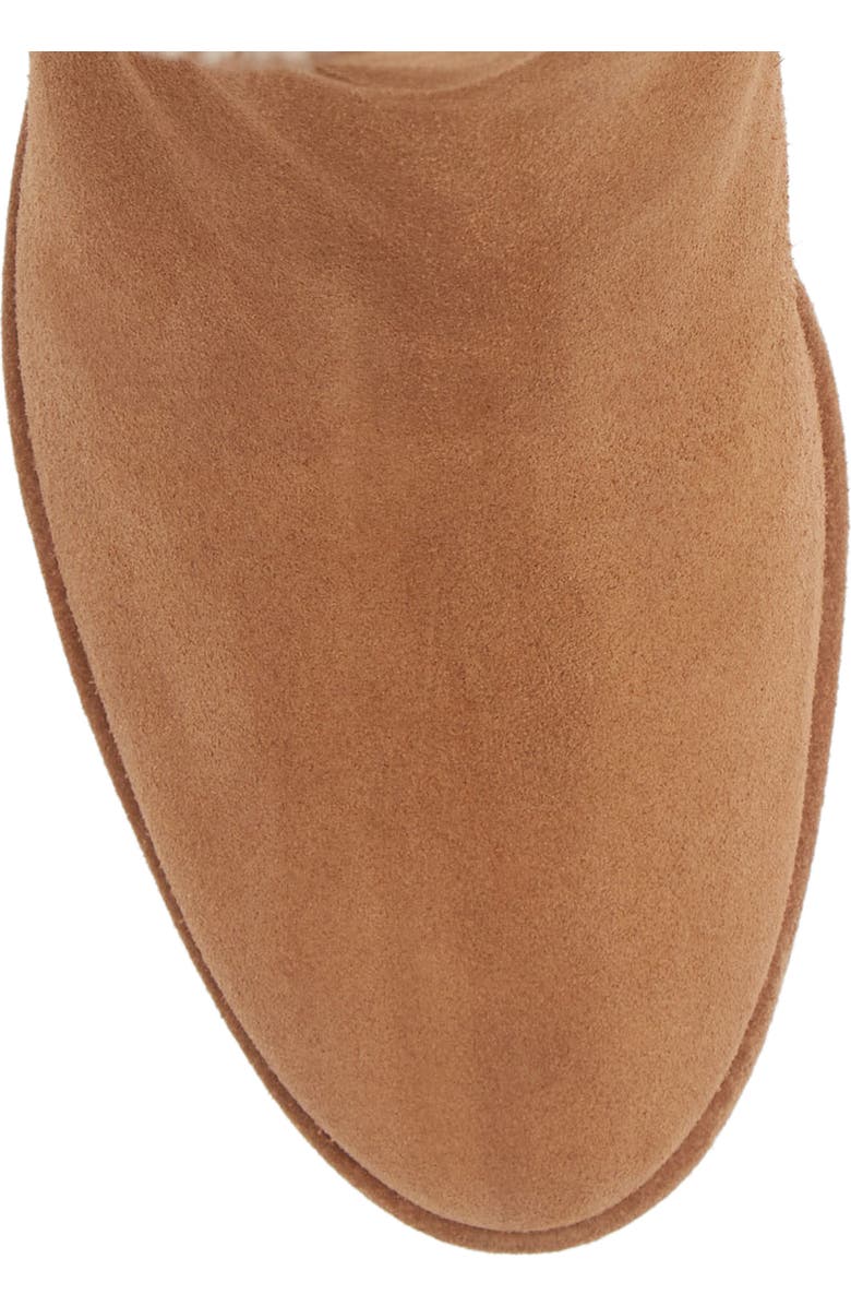 Aquatalia Imperia Faux Fur Lined Wedge Bootie, Alternate, color,