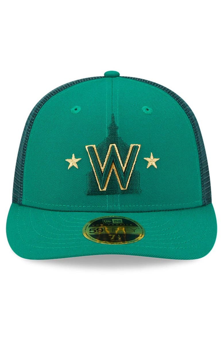 Men's New Era  Kelly Green Washington Nationals 2023 St. Patrick's Day Low Profile 59FIFTY Fitted Hat, Alternate, color, Kelly Green