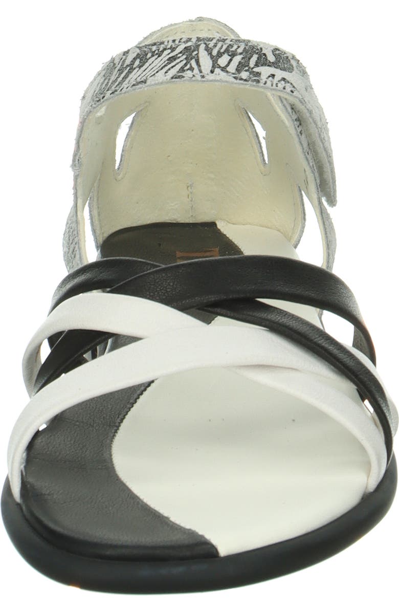 Think! Kamaa Strappy Sandal, Alternate, color, Bianco/Kombi