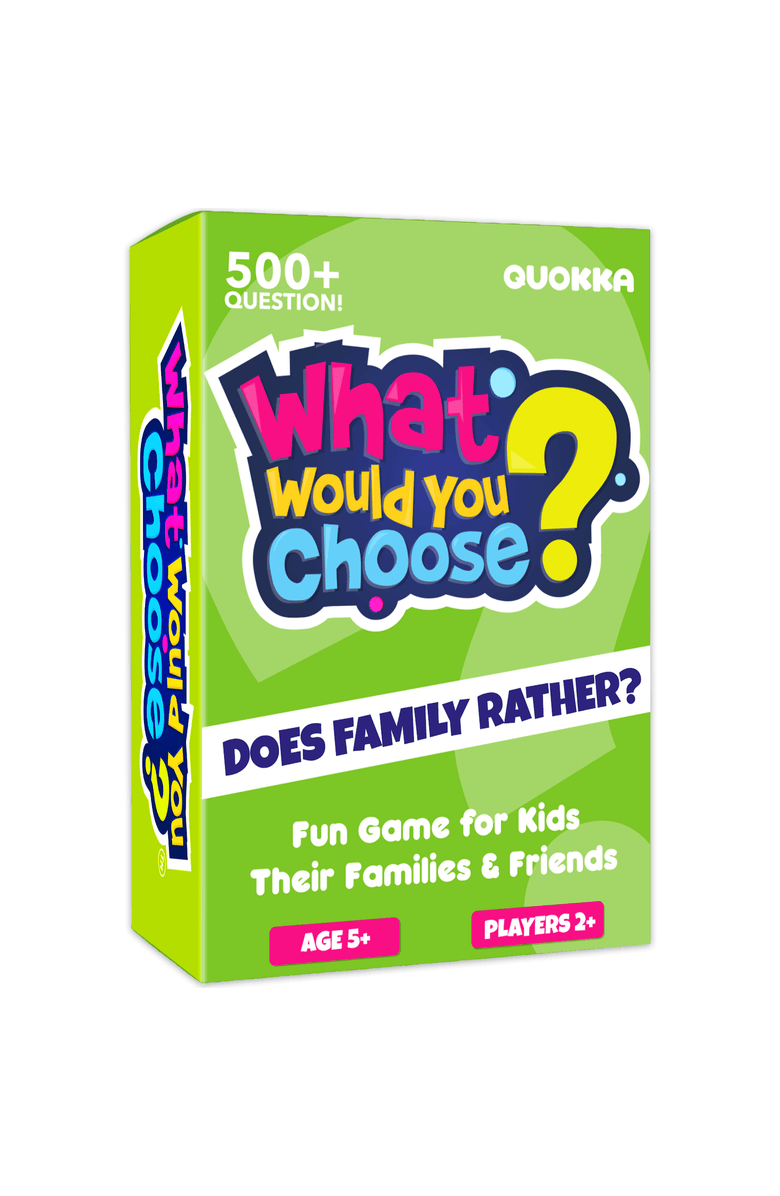 Quokka What Would You Choose? Trivia and Card Games for Kids & Family, Main, color, Family