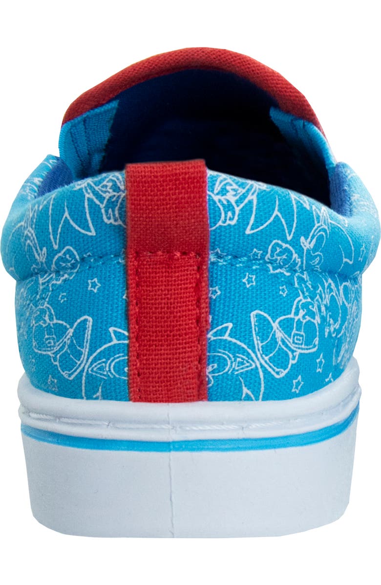 JOSMO Kids' Sonic the Hedgehog Slip-On Sneaker, Alternate, color,
