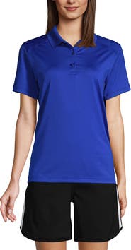 Lands' End School Uniform Young  Short Sleeve Rapid Dry Polo Shirt
