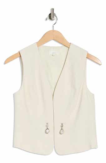 A.L.C. Leo Linen Blend Vest