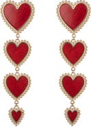 EYE CANDY LOS ANGELES Sweetheart Statement Drop Earrings