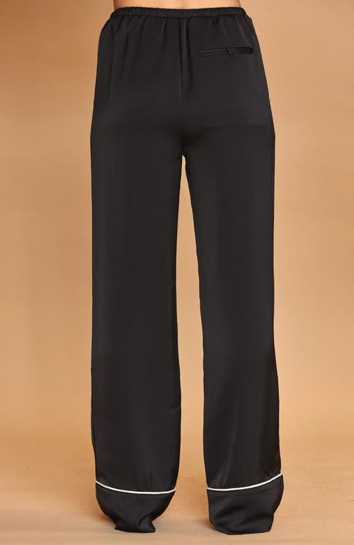 CRESCENT CRESCENT PAJAMA-STYLE PANTS