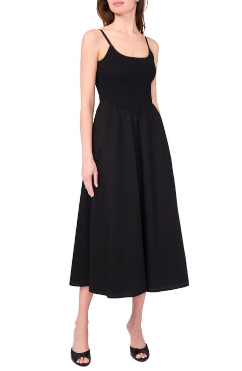 Smocked Cotton Maxi Sundress