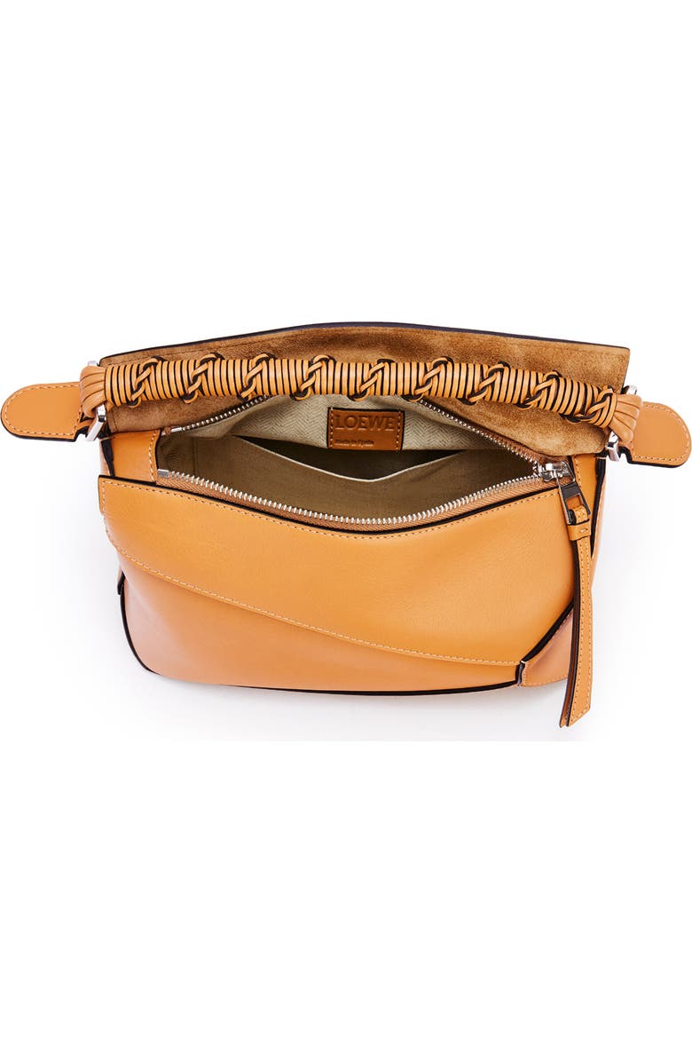 Loewe Small Puzzle Edge Leather Shoulder Bag, Alternate, color,