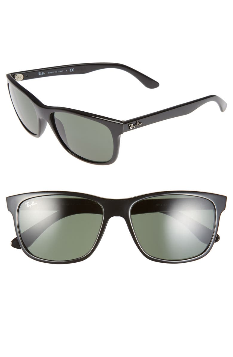 Ray-Ban 57mm Wayfarer Sunglasses, Main, color,