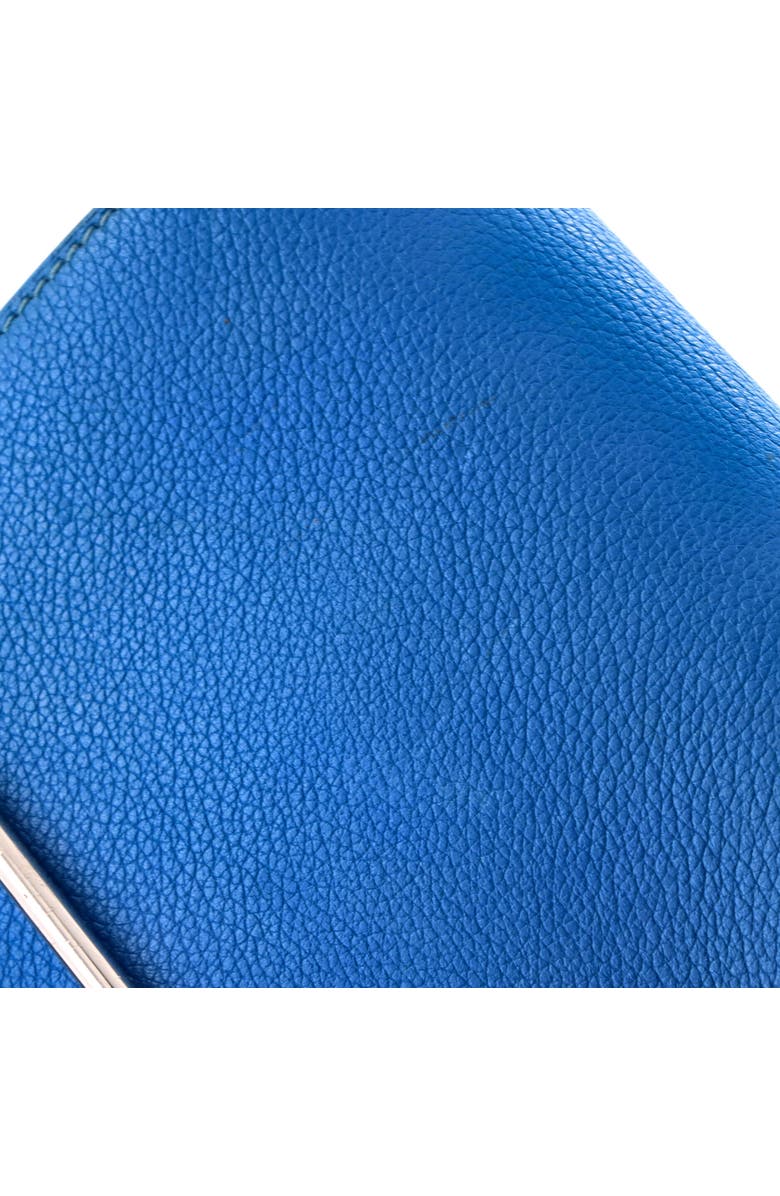 Pre-Owned Hermes Roulis Bag Evercolor 18, Alternate, color, Bleu Zanzibar