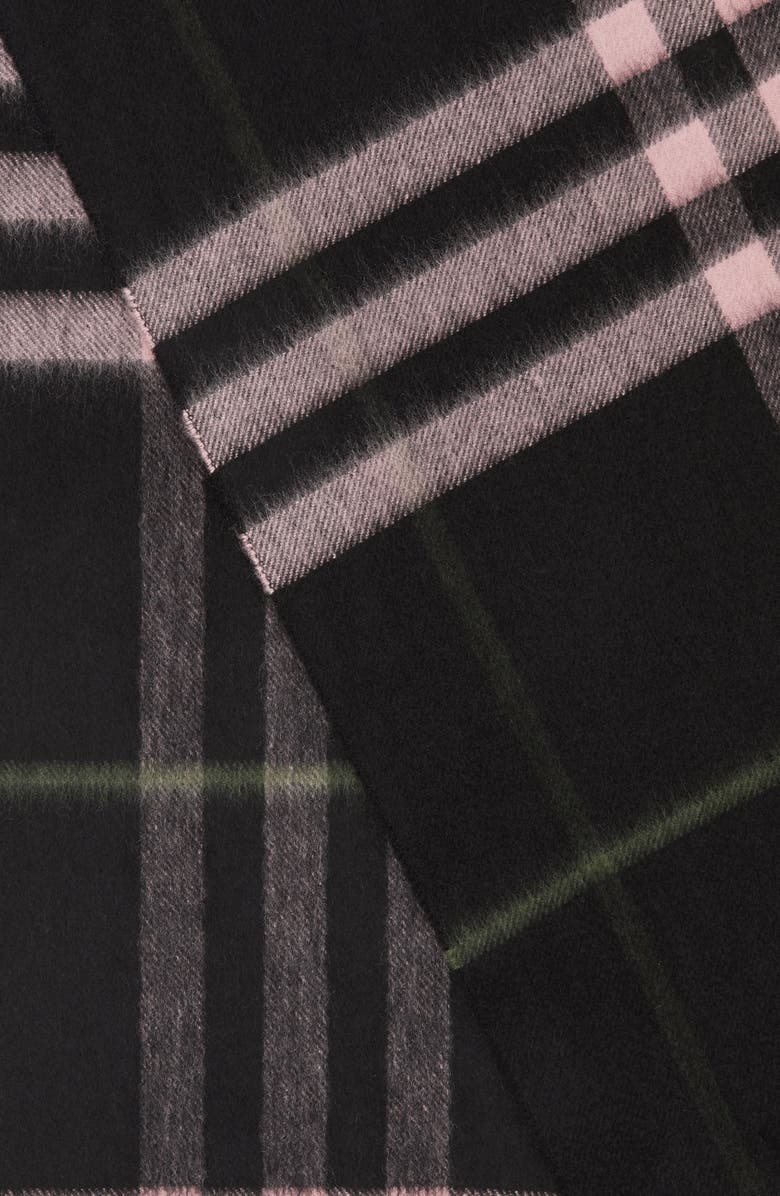 Burberry Giant Icon Check Cashmere Scarf, Alternate, color, 
