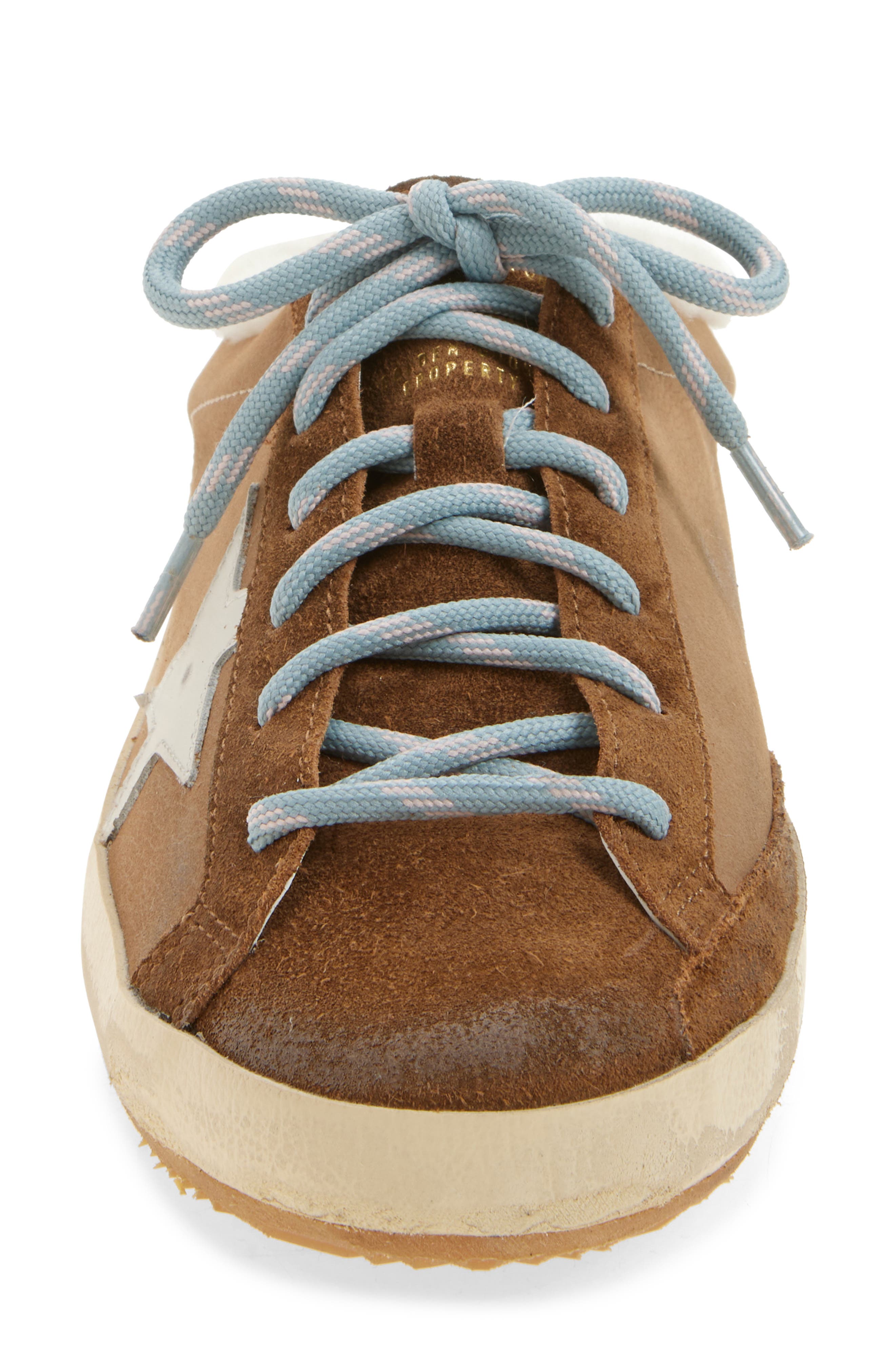 Golden Goose Super-Star Faux Shearling Lined Mule Sneaker, Alternate, color, Beige/ Cream