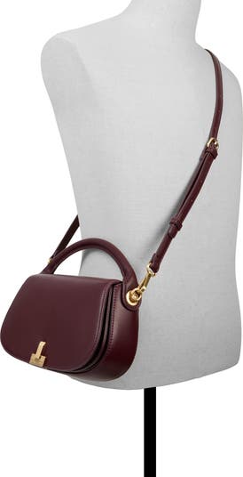 Willamae Faux Leather Top Handle Bag