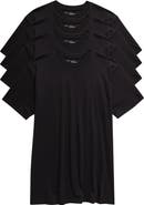 Nordstrom Regular Fit 4-Pack Supima® Cotton T-Shirts